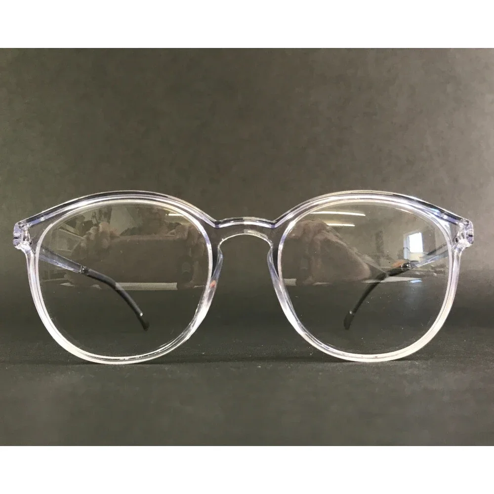 Silhouette Eyeglasses Frames SPX 2929 75 1010 EOS View Crystal Clear 49-18-130